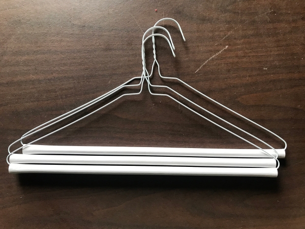 500 Pants Strut Hangers 16 Inches White 14.5 Gauge — 16 inches